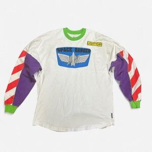 Disney Spirit Jersey Buzz Lightyear To Infinity Toy Story Long Sleeve Men Medium